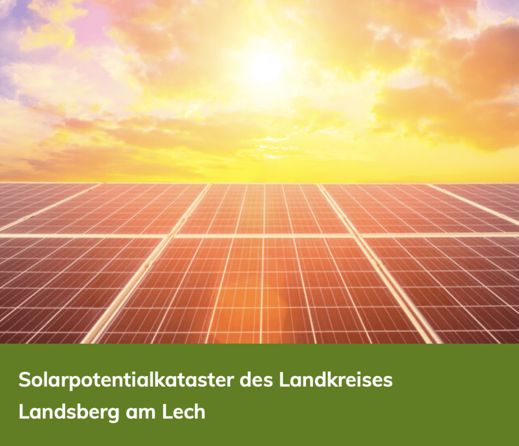 Solarpotentialkataster Landkreis Landsberg am Lech